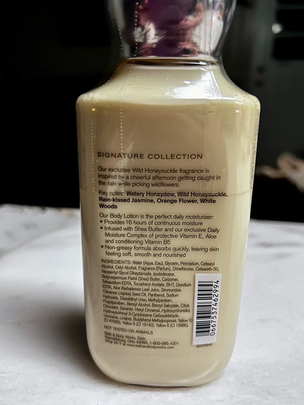 Bath & Body Works “Wild Honeysuckle” Signature Body Lotion ~ 8 oz. ~ New/Sealed